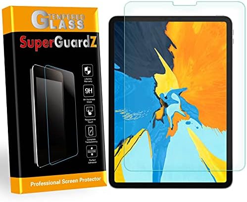 [2-חבילה] עבור iPad Pro 12.9 / iPad Pro 12.9 מגן מסך [זכוכית מחוסמת], SuperGuardz, 9H, 0.3 ממ,